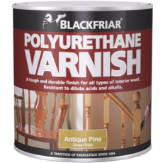 BLACKFRIAR POLYURETHANE CLEAR GLOSS VARNISH 250MLS