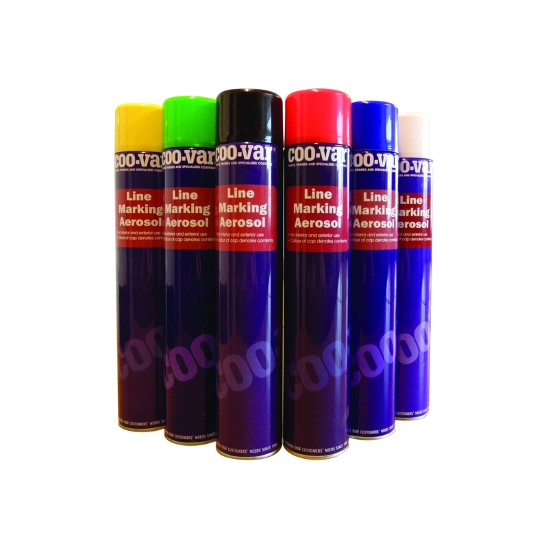 COOVAR ROAD LINE AEROSOL BLUE 750MLS Winterstoke Decorators Supplies