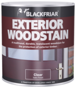BLACKFRIAR EXTERIOR WOODSTAIN CLEAR 2.5LITRE