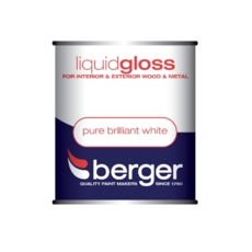BERGER GLOSS BRILLIANT WHITE 2.5 LITRES