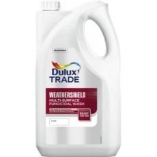 DULUX TRADE WEATHERSHIELD FUNGICIDAL WASH 5LT