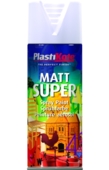 PLASTI-KOTE SUPER ALL PURPOSE MATT WHITE (3100/1107) 400MLS
