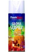 PLASTI-KOTE SUPER ALL PURPOSE GLOSS WHITE (1109) 400MLS