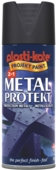 PLASTI-KOTE METAL PROTEKT MATT BLACK (1284) 400MLS