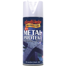PLASTI-KOTE METAL PROTEKT SATIN WHITE (1287) 400ML