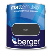 BERGER MATT BLACK 2.5 LITRES