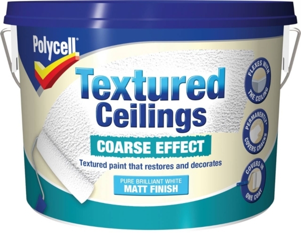Polycell Textured Ceilings Coarse Finish 2 5litres