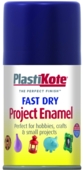 PLASTI-KOTE FAST DRY ENAMEL BLUE METALLIC (135-S) 100MLS