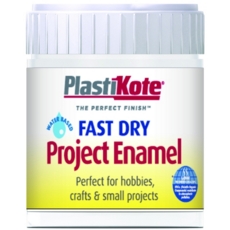 PLASTI-KOTE FAST DRY ENAMEL FLAT WHITE (B-5) 59MLS