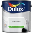 DULUX RETAIL VINYL SILK CORNFLOWER WHITE 2.5LITRE