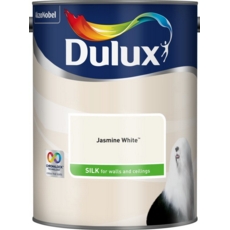 DULUX RETAIL VINYL SILK JASMINE WHITE 5LITRE