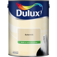 DULUX RETAIL VINYL SILK BUTTERMILK 5LITRE