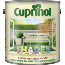 CUPRINOL GARDEN SHADE COUNTRY CREAM  2.5LITRE