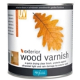 POLYVINE EXTERIOR WOOD VARNISH CLEAR SATIN LITRE