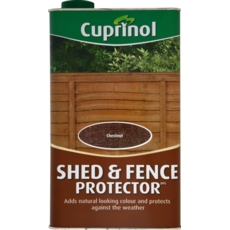 CUPRINOL GARDEN SHED & FENCE PROTECTOR  CHESTNUT 5LT