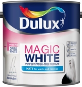 DULUX MAGIC WHITE MATT Pure Brilliant White 2.5LITRE