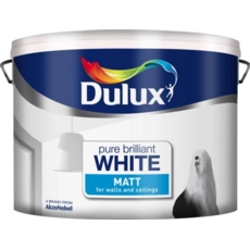 DULUX RETAIL MATT BRILLIANT WHITE 10LITRE