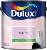 DULUX RETAIL SILK EMULSION Pretty Pink 2.5LTS