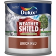 DULUX RETAIL W/SHIELD  SMOOTH MASONRY  Brick Red 250ML
