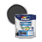 DULUX RETAIL WEATHERSHIELD QUICK DRY SATIN BLACK 2.5LT