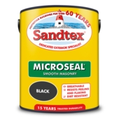 SANDTEX RETAIL SMOOTH MASONRY BLACK 2.5LTS