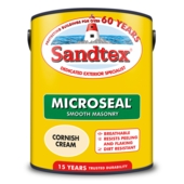 SANDTEX RETAIL SMOOTH MASONRY CORNISH CREAM 2.5LTS