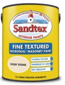SANDTEX RETAIL TEXTURED MASONRY IVORY STONE 5LTS