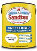 SANDTEX RETAIL TEXTURED MASONRY BRILLIANT WHITE 5LTS