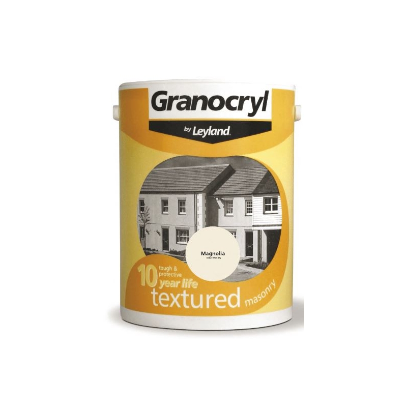 GRANOCRYL TEXTURED MASONRY MAGNOLIA 5LITRE Winterstoke Decorators