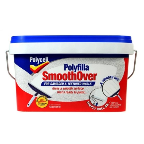 POLYCELL SMOOTHOVER DAMAGED TEXTURED WALLS 2.5LITRE - Winterstoke ...