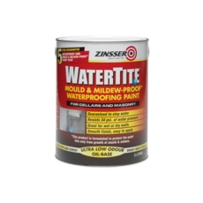 ZINSSER WATERTITE WATER- PROOFING PAINT 5LITRE