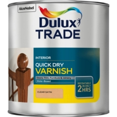 DULUX TRADE Q/D VARNISH TINTED COLOURS RB 2.5LITRE
