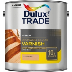 DULUX TRADE DIAMOND GLAZE TINTED COLOUR CB 2.5L