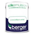 BERGER SILK BRILLIANT WHITE 5LITRES