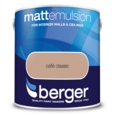 BERGER VINYL MATT CAFE CLASSIC 2.5LITRE