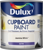 DULUX RETAIL CUPBOARD PAINT JA PAINT JASMINE WHITE 600ML