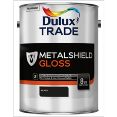 DULUX TRADE METALSHIELD GLOSS BLACK 5LITRE