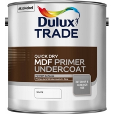 DULUX TRADE Q/D MDF PRIMER UNDERCOAT 2.5LITRE