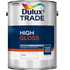 DULUX TRADE GLOSS WHITE LITRE