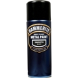 HAMMERITE SMOOTH FINISH BLACK  400MLS