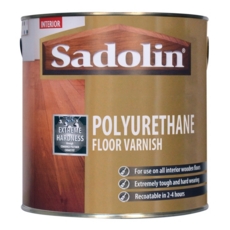 SADOLIN POLYURETHANE FLOOR VARNISH CLEAR SATIN 2.5LITRE