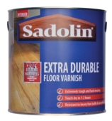 SADOLIN EXTRA DURABLE FLOOR VARNISH CLEAR SATIN 2.5LITRE