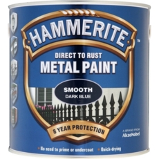 HAMMERITE SMOOTH FINISH DARK BLUE  2.5LITRE