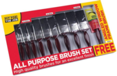 RODO FIT FOR THE JOB ALL PURPOSE BRUSH SET