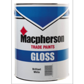 MACPHERSON HIGH GLOSS BRILLIANT WHITE 5LITRE