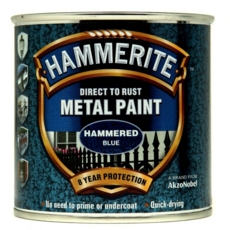 HAMMERITE HAMMERED FINISH BLUE 250MLS