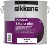 SIKKENS RUBBOL SATURA PLUS WHITE 2.5LITRE