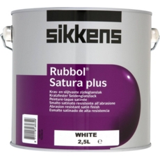 SIKKENS RUBBOL SATURA PLUS WHITE 2.5LITRE