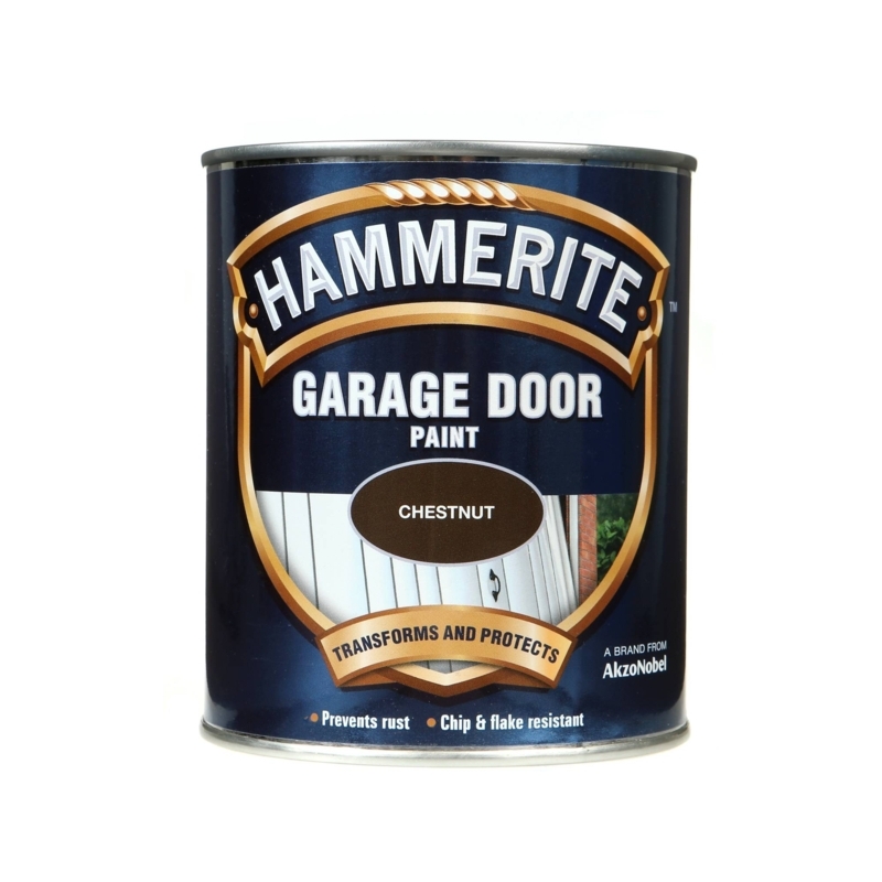 HAMMERITE GARAGE DOOR ENAMEL CHESTNUT 750MLS Winterstoke Decorators