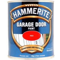 HAMMERITE GARAGE DOOR ENAMEL RED 750MLS